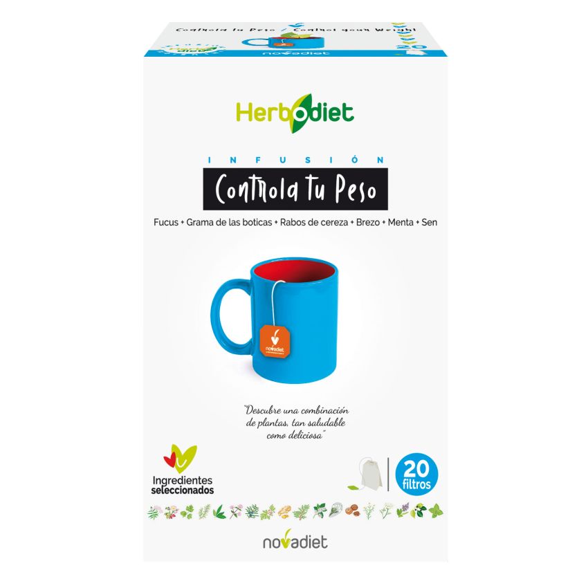 Novadiet Herbo Controla Tu Peso 20 Fil