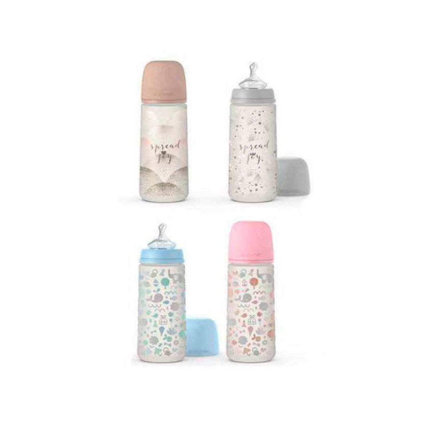 Suavinex Classic Bottle Thick Flow Silicone 6+ Months 360 Ml Size 2
