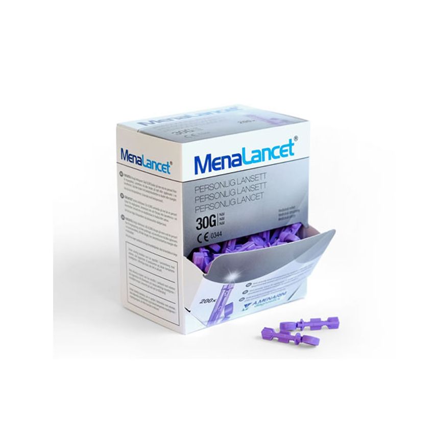 Menalancet 30G 200 Lancettes