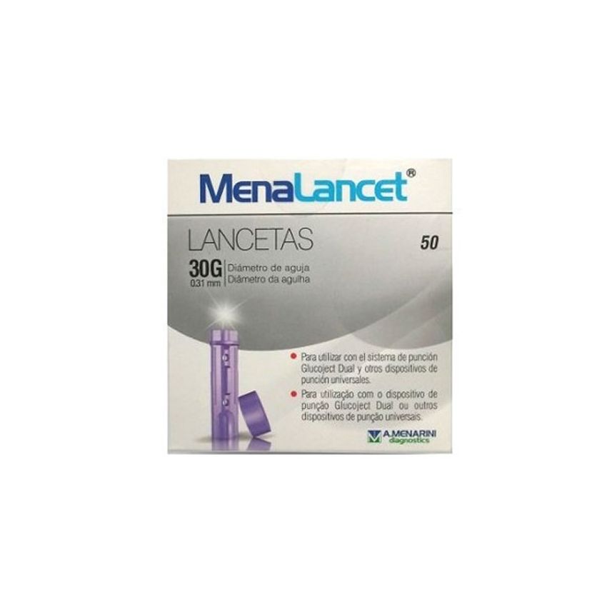 Menalancet 30G 50 Lancettes