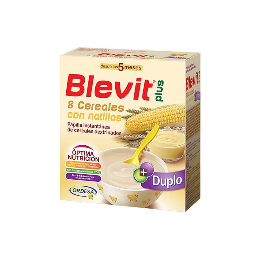 Ordesa Papilla Blevit Plus Duplo Cereales Y Natillas