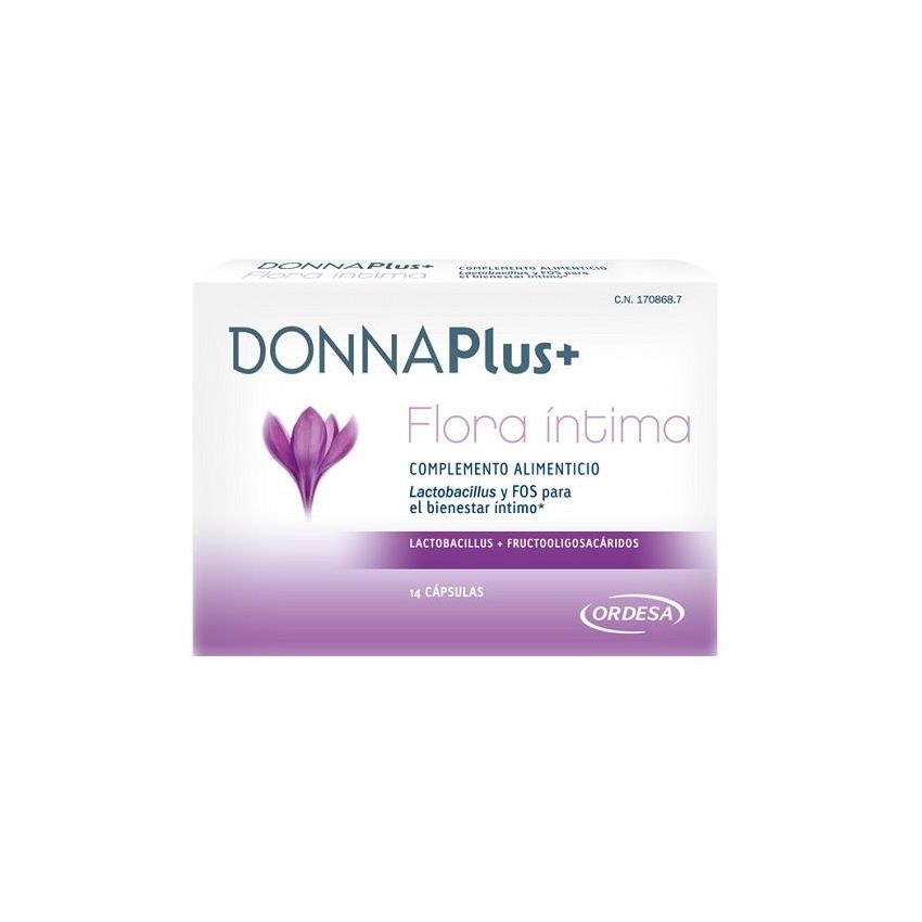 Donna Plus Donnaplus Complément Alimentaire Flora Intima Plus 14 Capsules
