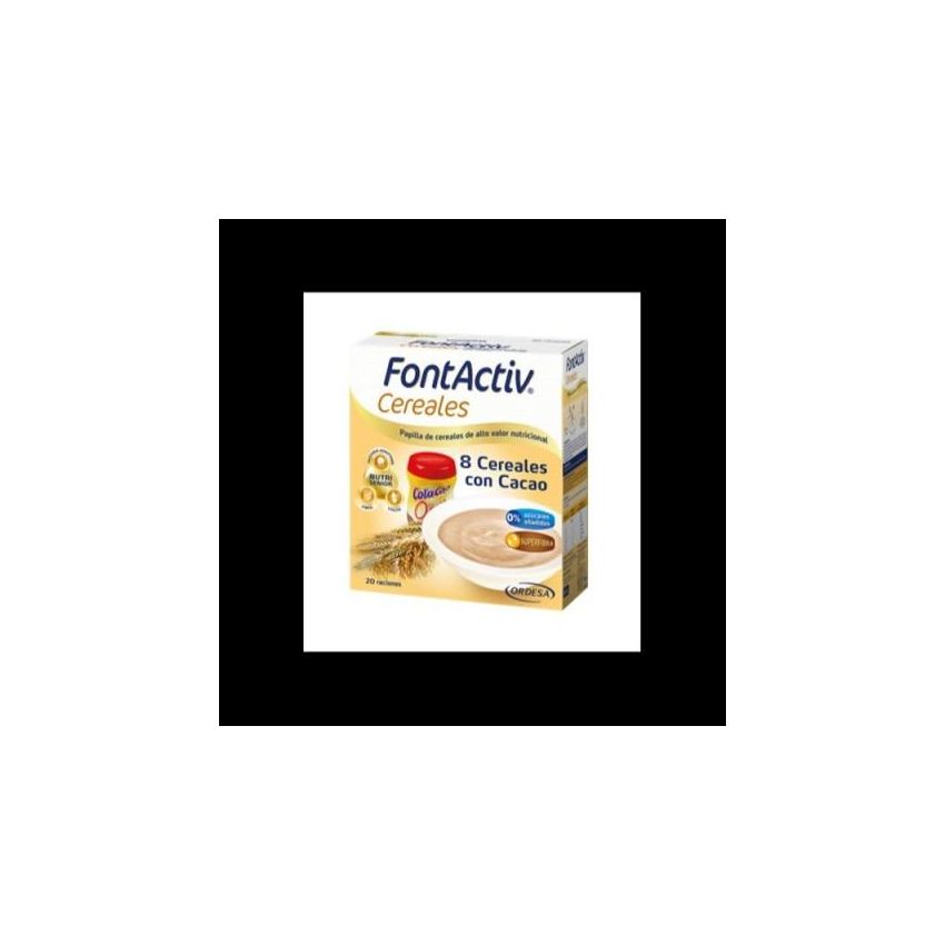 Ordesa Fontactiv Porridge 8 Céréales Chocolat 600G