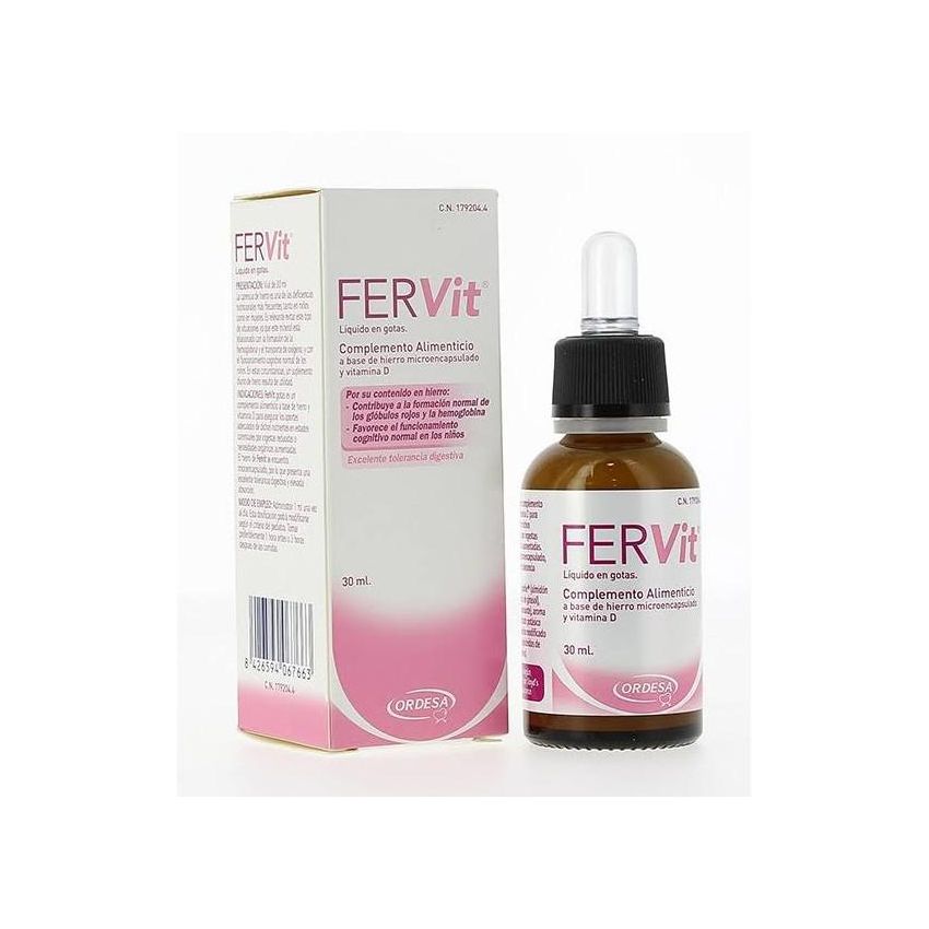 Ordesa Blevit Complément Alimentaire Fervit Liquid In Drops 30Ml