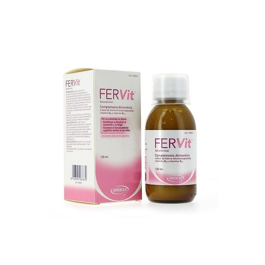 Ordesa Blevit Fervit Kids Complément Alimentaire Solution Orale 120Ml