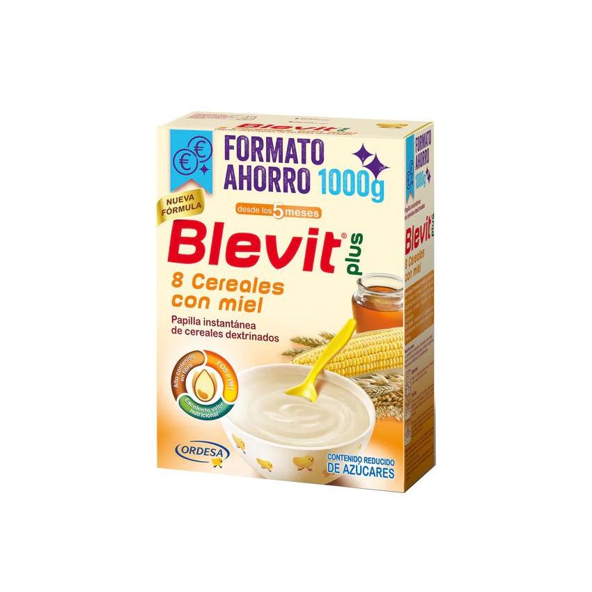 Ordesa Blevit 8 Collations De Céréales Au Miel Instantanée