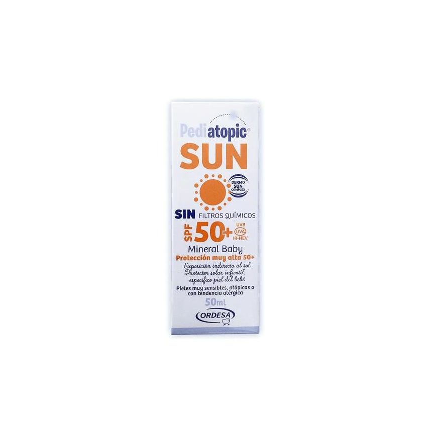 Ordesa Pediatopic Sun Mineral Baby Spf50 Sin Filtros Químicos 50Ml