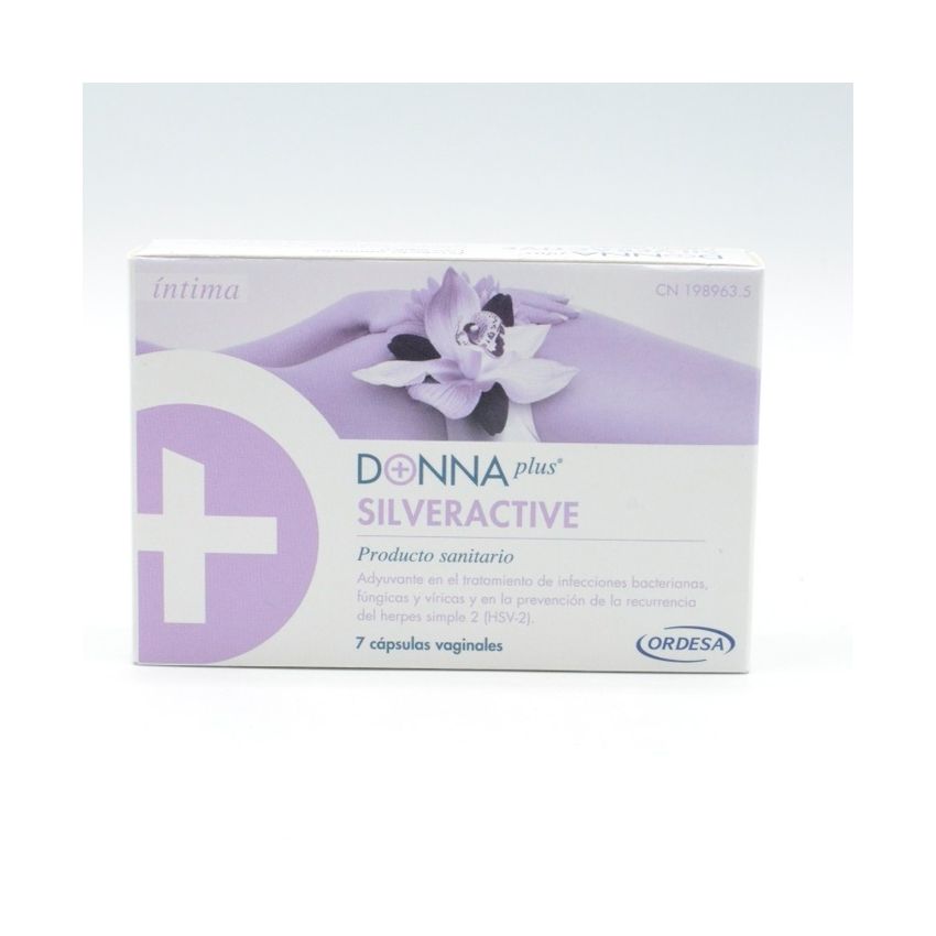 Donnaplus Silveractive 7 Capsules Vaginales