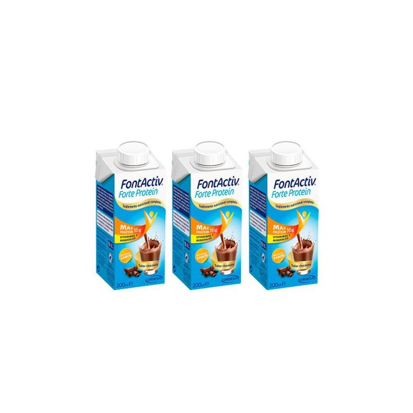 Ordesa Fontactiv Forte Protein Chocolate 3X 200Ml