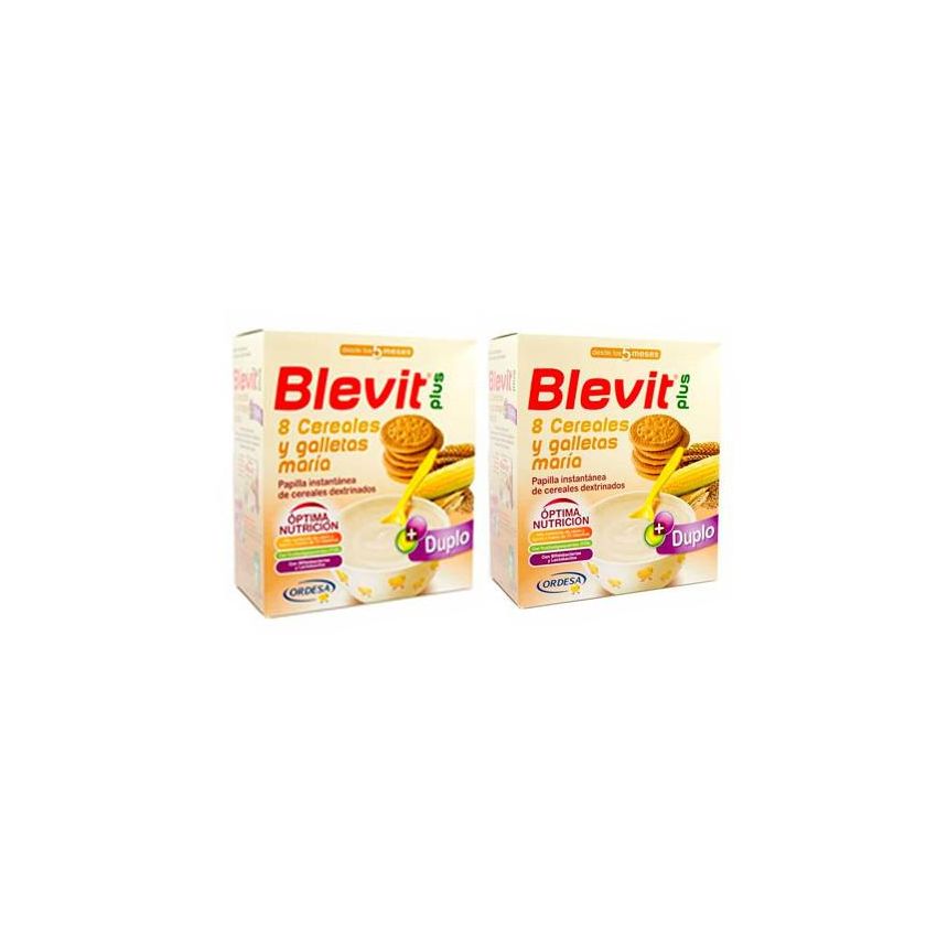 Ordesa Blevit Plus 8 Cereales Y Galletas Maria Duplo 2X 600G