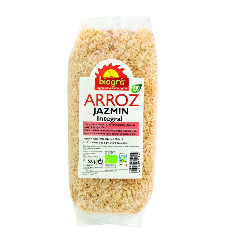 Biográ Arroz Jazmin Integral G 500Biogra Bio