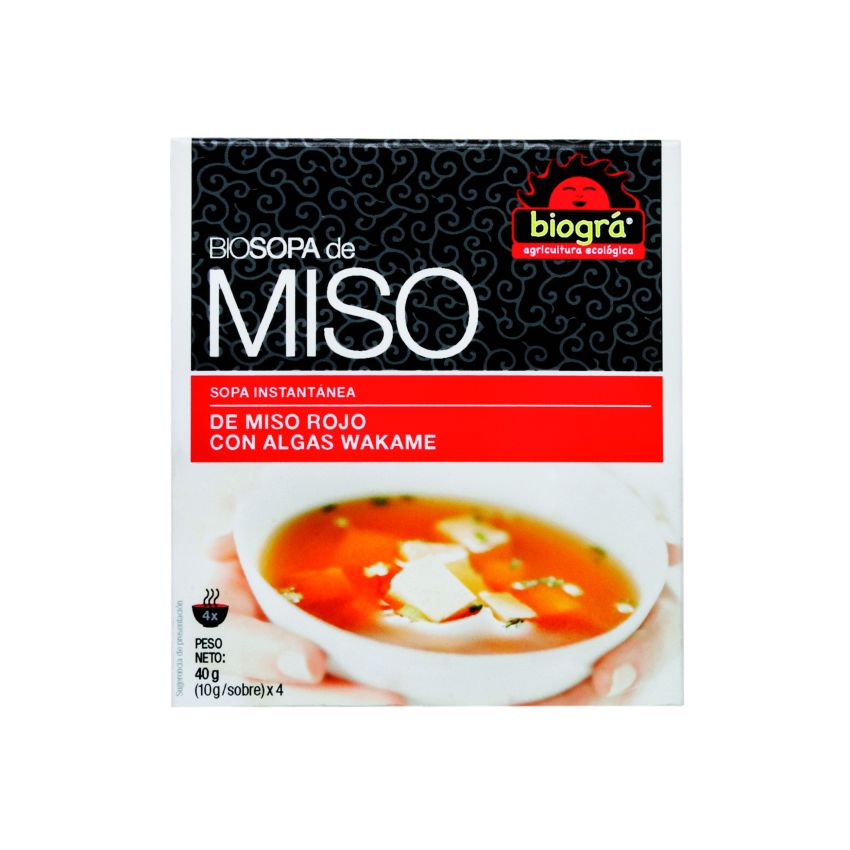 Biográ Sopa Miso Con Algas 40G