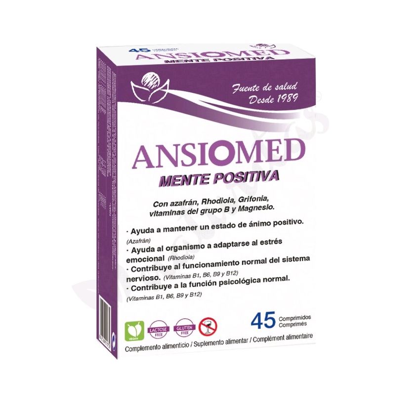 Bioserum Ansiomed Mente Positiva 45 Comprimidos