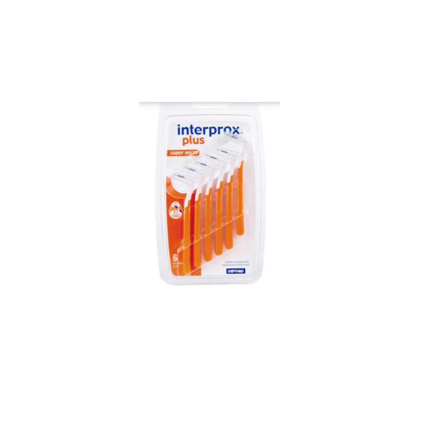 Interprox Plus Super Micro Toothbrush 6 Units