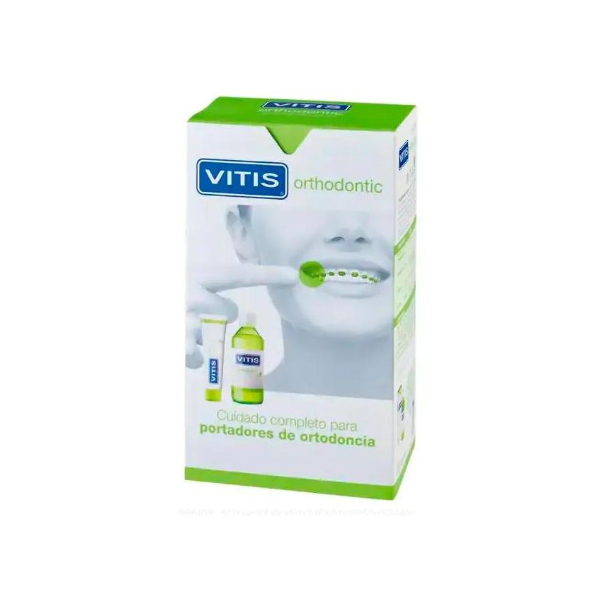 Dentifrice Orthodontique Vitis 100Ml Bain De Bouche Duplo 500Ml