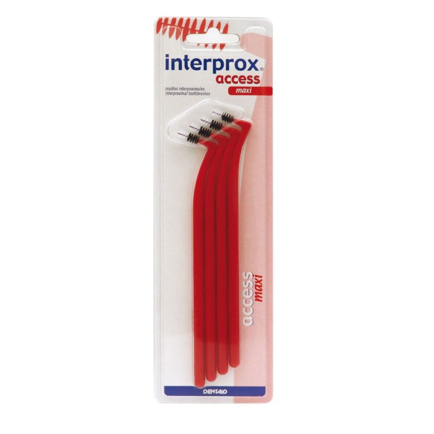 Interprox Vitis Interdent Dentaid Acces Maxi Larg 4U Brosse À Dents
