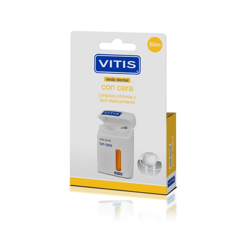 Vitis Fil Dentaire Avec Cire 50Mts