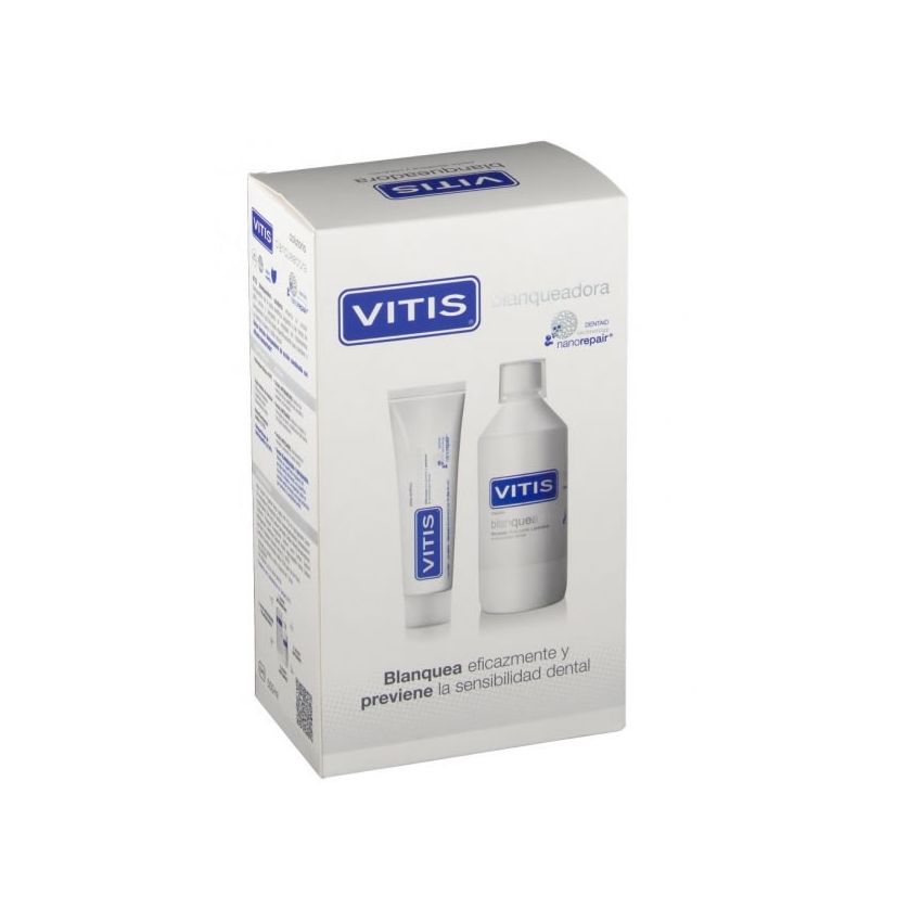 Vitis Whitening Dentifrice 100Ml Coffret 2 Produits