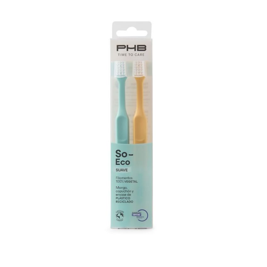 Phb Time To Care Brosse À Dents Souple 2 Unités