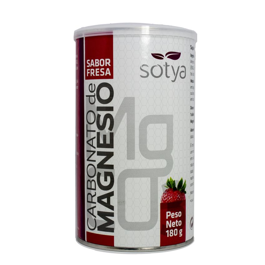 Sotya Carbonato De Magnesio Fresa 180G