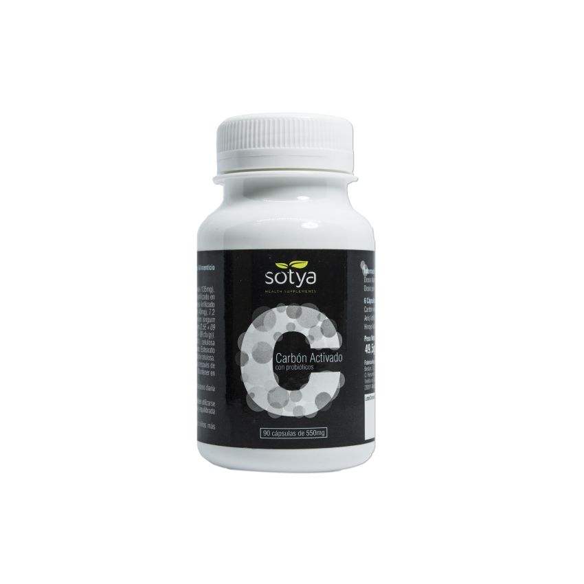 Sotya Carbon Activado Con Probiotico 90 Caps