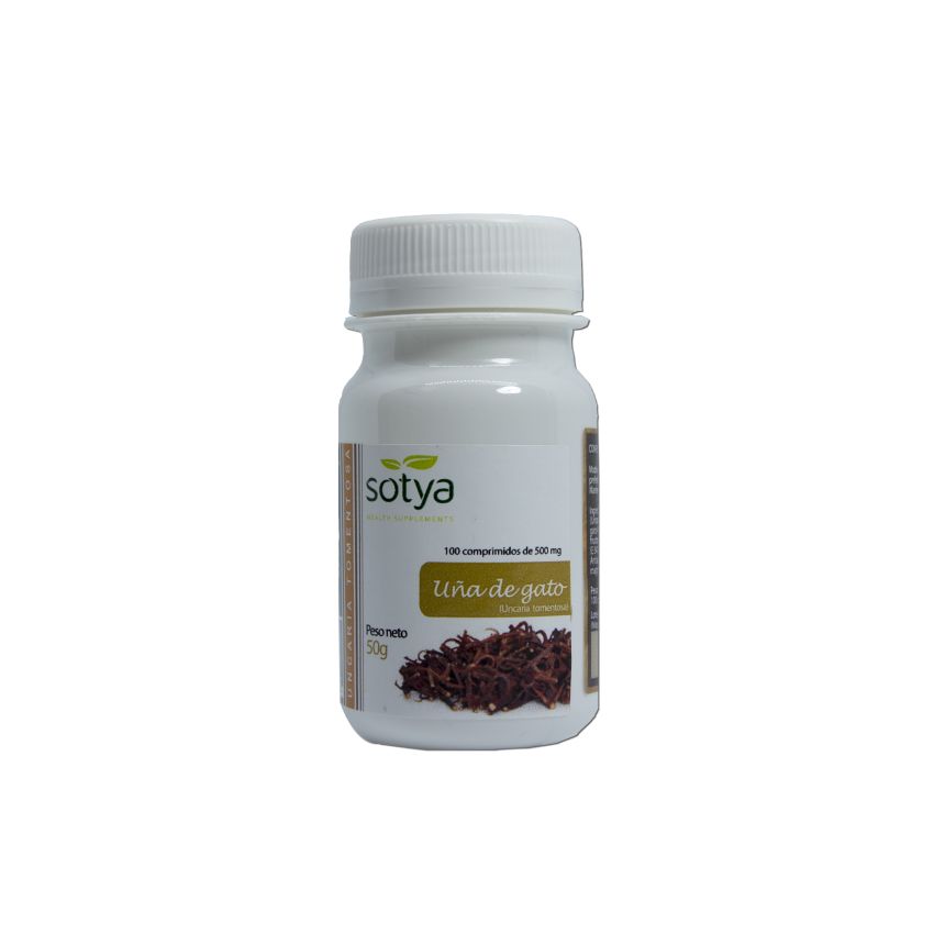 Sotya Uña De Gato 500 Mg 100 Comp
