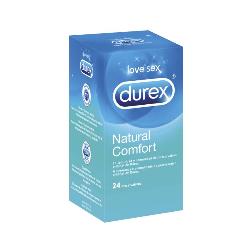 Durex Natural Plus Latex 24 Préservatifs