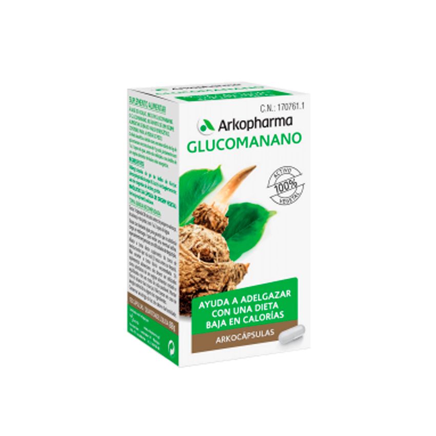 Arkopharma Arkocápsulas Glucomannan (Konjac) 50 Capsules