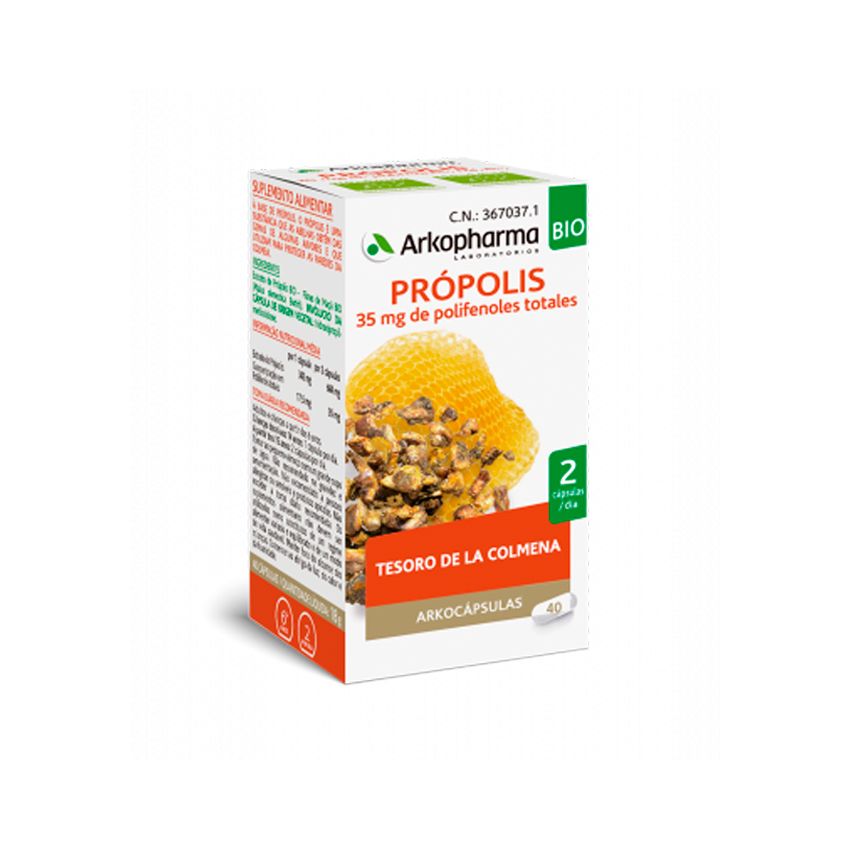 Arkopharma Arkocápsulas Propolis 40 Capsules