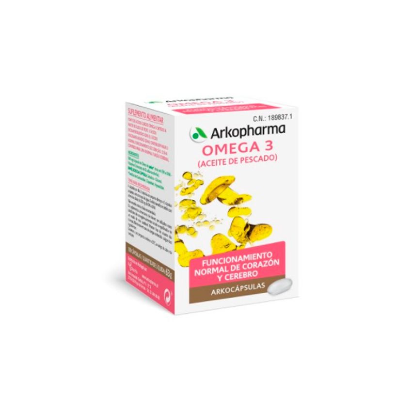Arkopharma Arkocaps Omega 3 Fish Oil 100 Capsules