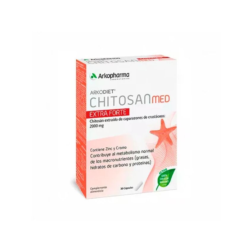 Arkopharma Arkodiet Chitosan Extraforte 500Mg 30 Capsules