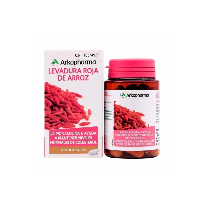 Arkopharma Arkocápsulas Riz À La Levure Rouge 45 Capsules