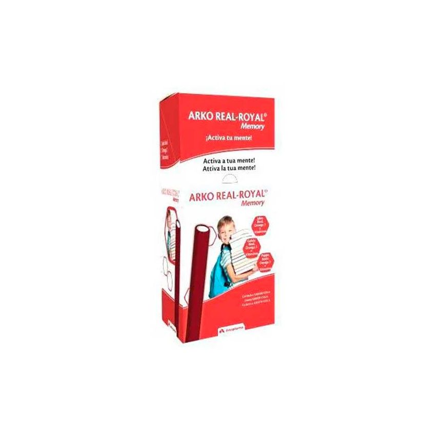 Arkopharma Arkoreal Memory Jelly+ Vitamin+ Omega3 50 Sticks Cola Flavour