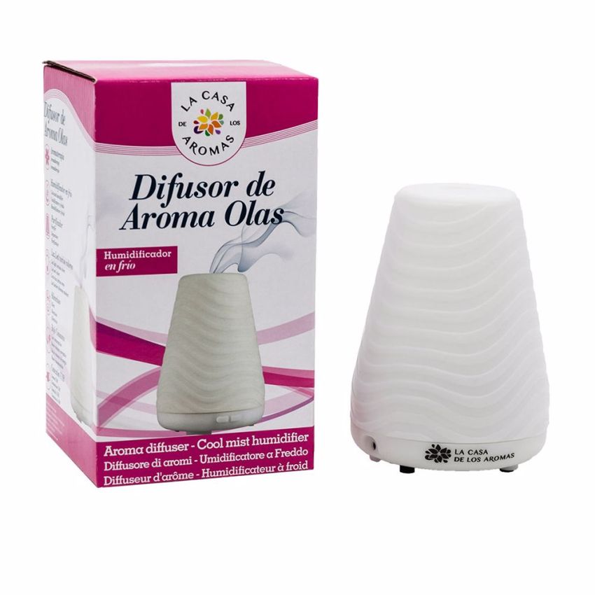 Difusor De Aroma Olas Humidificador En Frío - 1 U