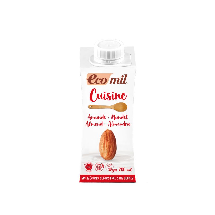 Nutriops Ecomil Cuisine Almond Nature 200Ml