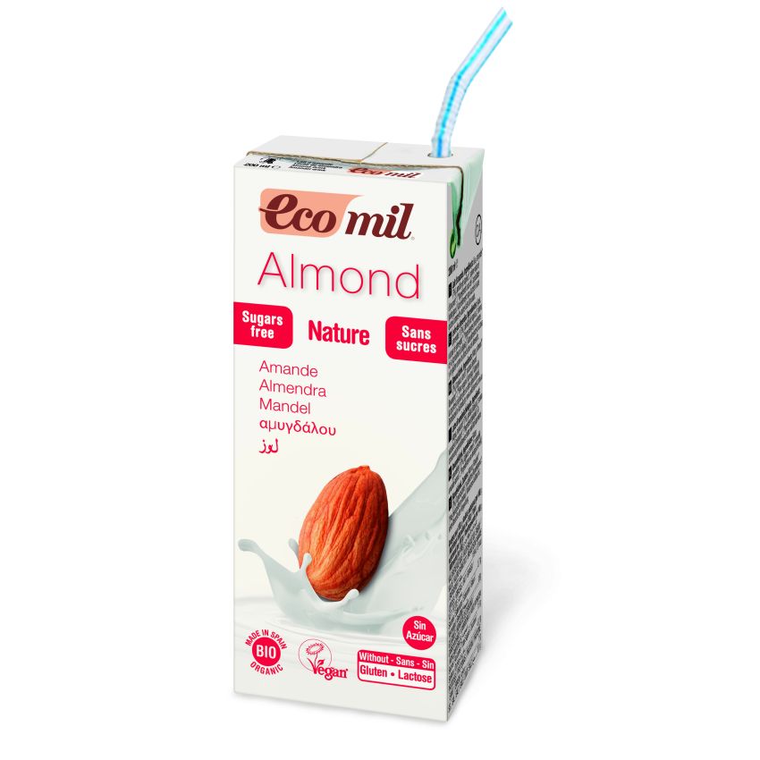 Nutriops Ecomil Almond Nature Bio 200Ml