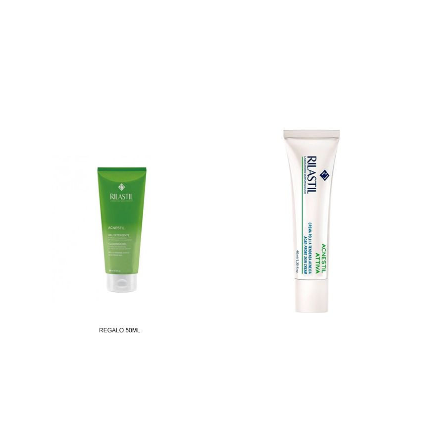 Rilastil Acnestil Attiva Crème Anti-Imperfections 40Ml Coffret 2 Produits