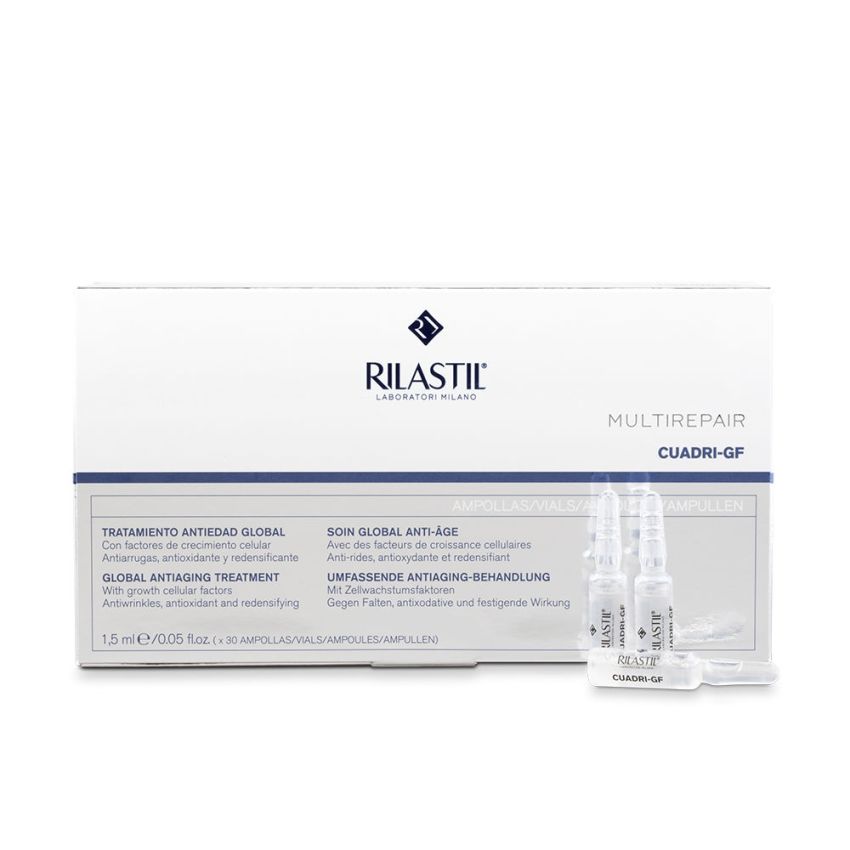 Ampoules De Traitement Anti-Âge Global Cuadri Gf - 30 X 1,5 Ml