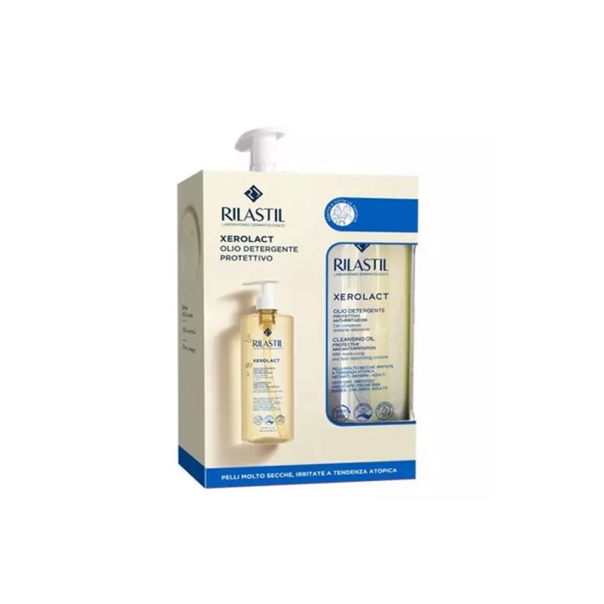 Rilastil Xerolact Oil 2 X 750Ml Set 2 Pieces