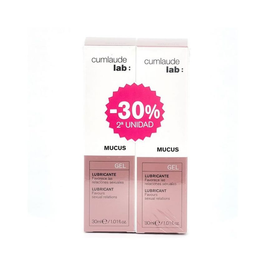 Pack De Gel Lubrifiant Mucus - 2 X 30 Ml
