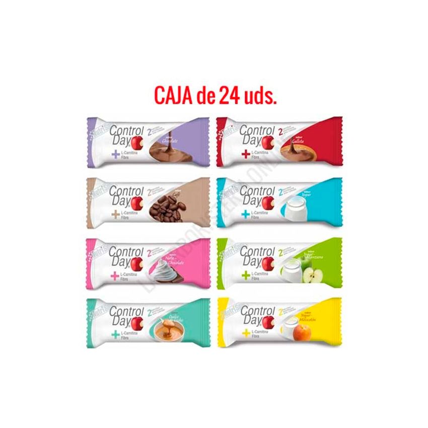 Nutrisport Control Day Barres De Biscuits 24U