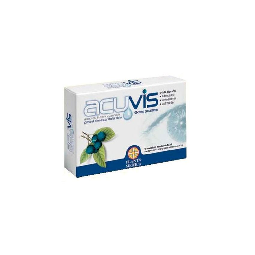 Planta Medica Gouttes Pour Les Yeux Acuvis 10 Unités