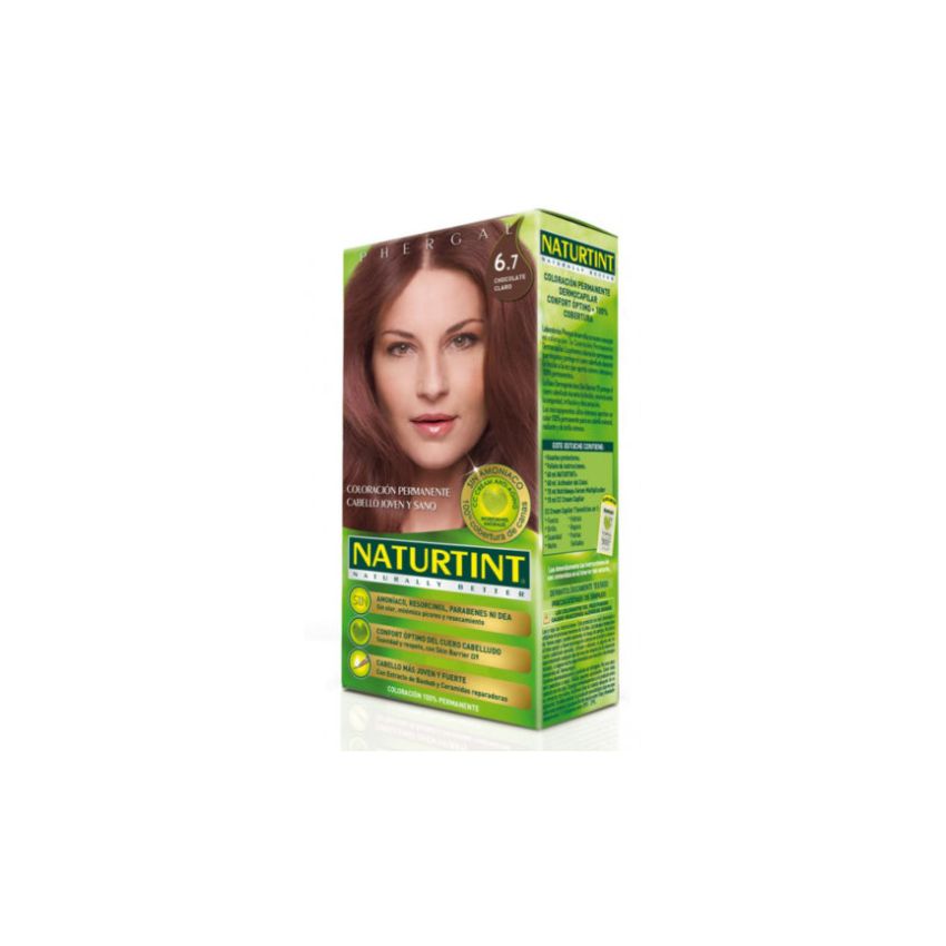 Naturtint - Colorant Sans Ammoniaque Naturtint N° 6.7-Chocolat Clair 170 Ml