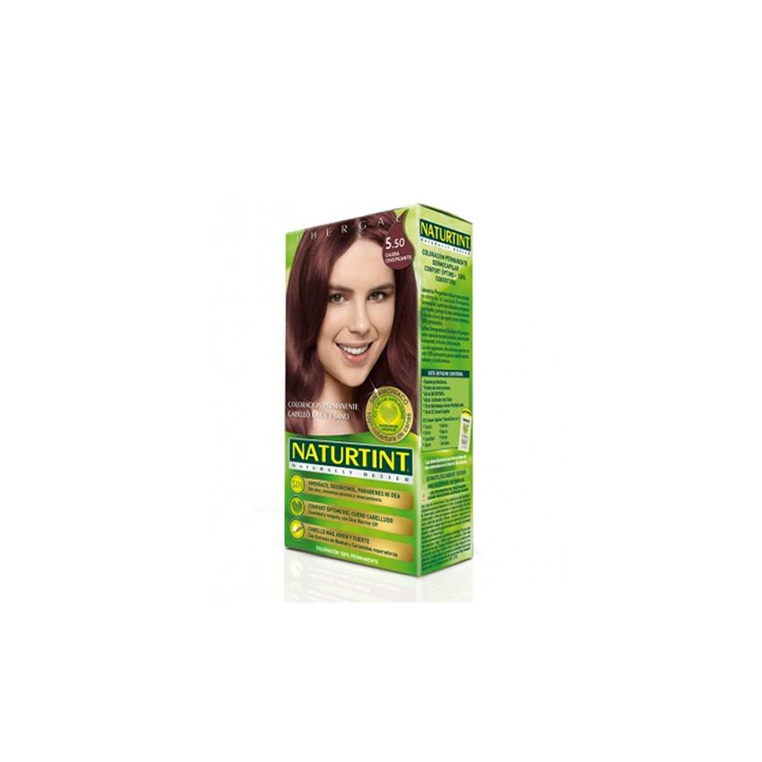 Naturtint - Colorant Sans Ammoniaque Naturtint N° 5.50 - Acajou Scintillant 170 Ml