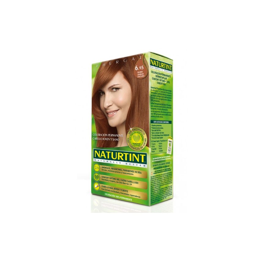 Naturtint - Coloration Sans Ammoniaque Naturtint N° 6.45 - Blond Ambré Foncé 170 Ml