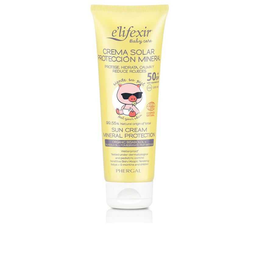 Soin Bébé Crème Solaire Protection Minérale Spf50+ - 100 Ml