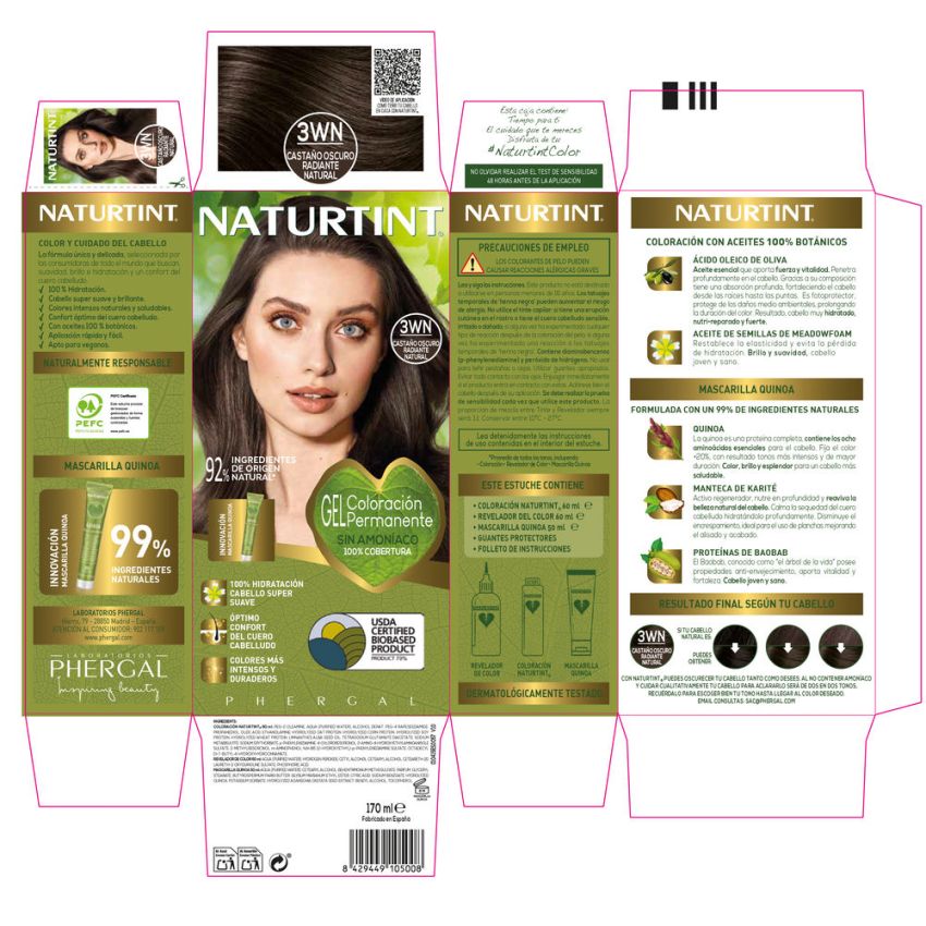 Naturtint - 3Wn-Natural Radiant Dark Brown