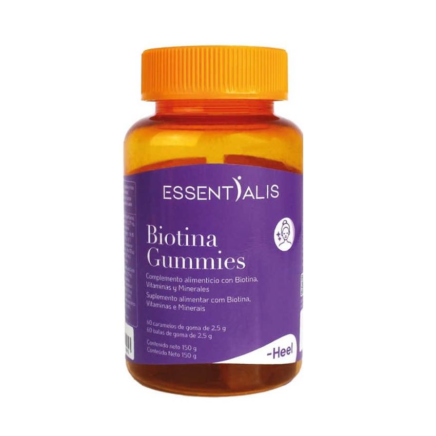 Essentialis Heel Gummies Biotine 60 Unités