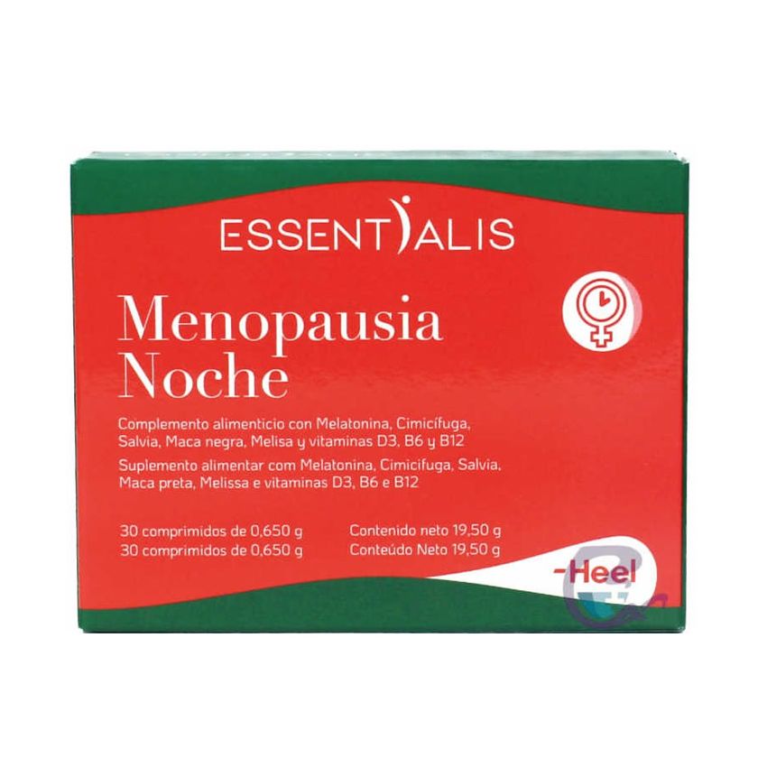 Essentialis Heel Ménopause Nuit 30 Comprimés
