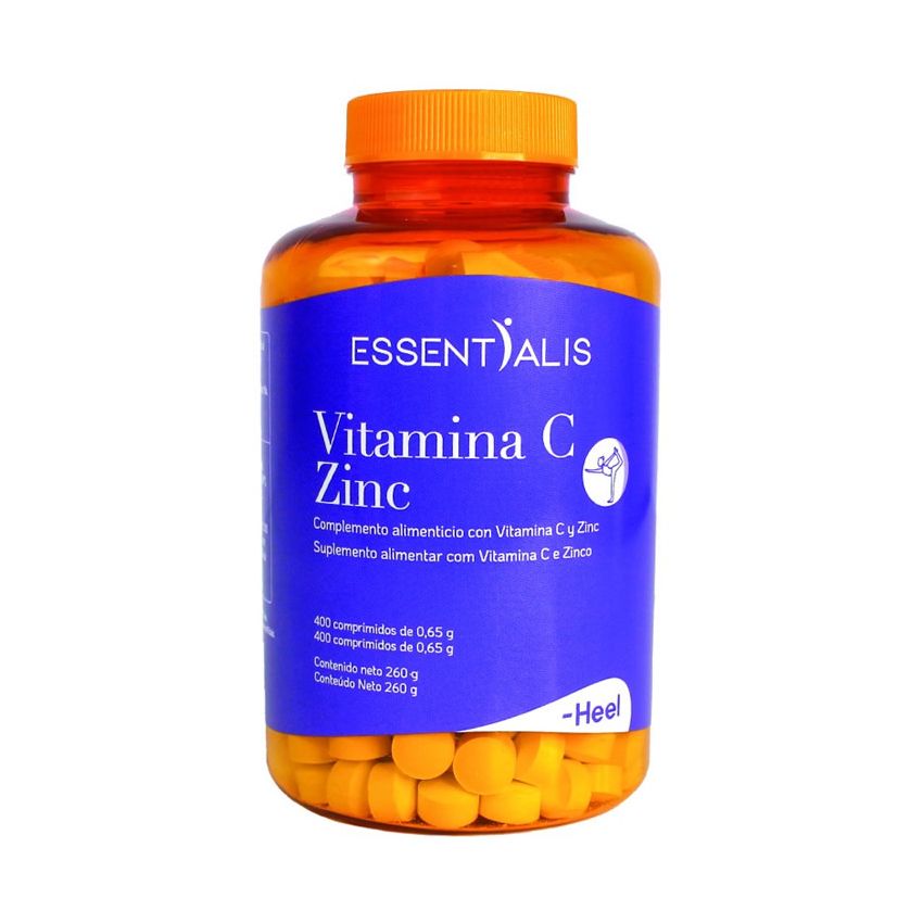 Heel Essentialis Vitamine C Zinc 400 Comprimés